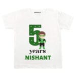 5 Years Superhero Theme TEES