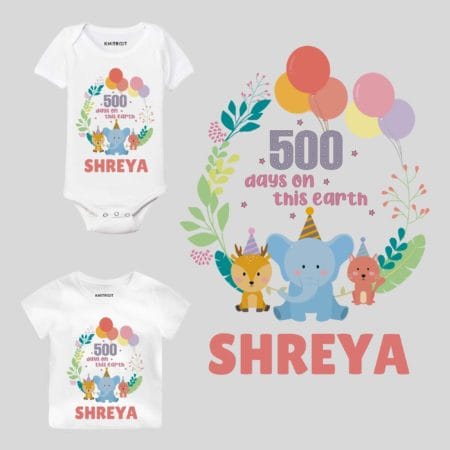 500 Days On This Earth Baby Wear