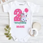 2 Months Unicorn Baby Outfit