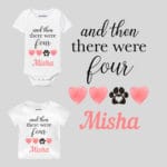And Then There Were Four Baby Outfit
