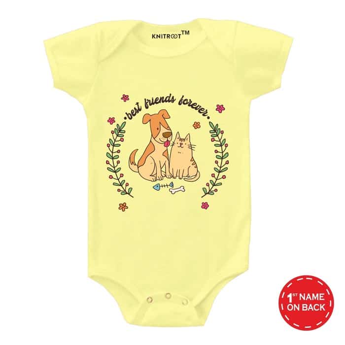 Best Firends Forever Onesie (Yellow)