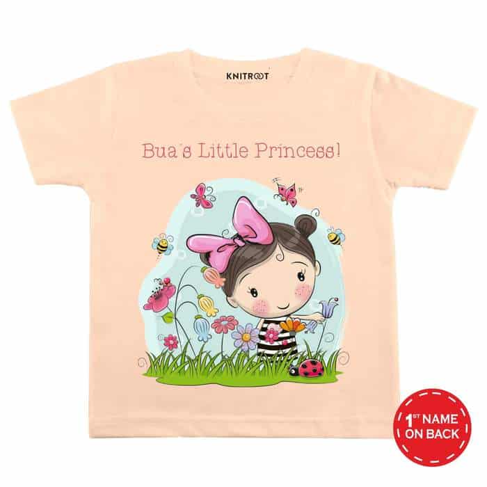 Bua's Little Princess! T-shirt (Peach)