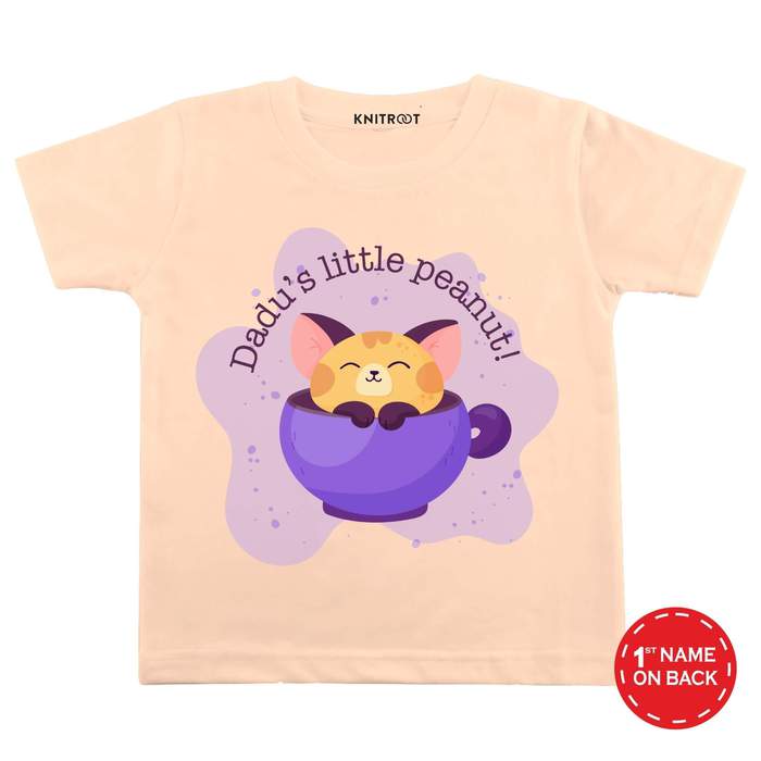 Dadu's Little Peanut! T-shirt (Peach)