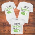 vacation mode on t shirt
