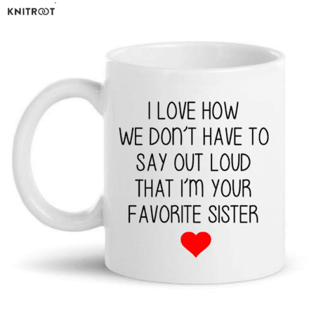 Favorite Sister Mug