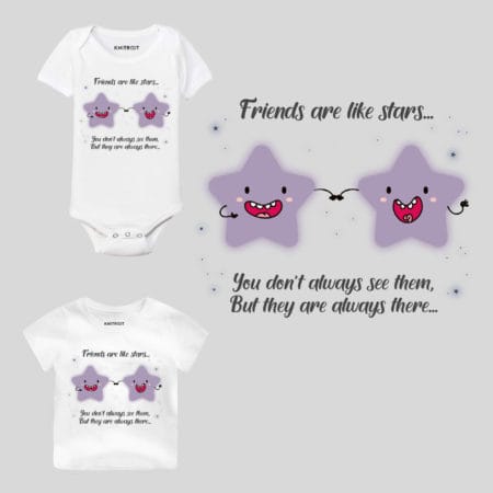 friends are like star