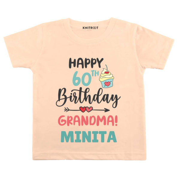 Happy 60th Birthday Grandma! Baby Wear - Knitroot