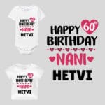 Happy 60th Birthday Nani Baby Wear