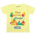 Happy Birthday Bhaiya Baby Wear