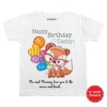 Happy Birthday Daddy Fox Baby Wear