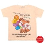 Happy Birthday Daddy Fox Baby Wear