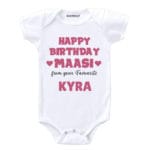 Happy Birthday Maasi From Your Favourite Baby Wear