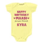 Happy Birthday Maasi From Your Favourite Baby Wear