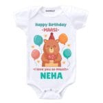 Happy Birthday Maasi I Love You So Much Baby Wear