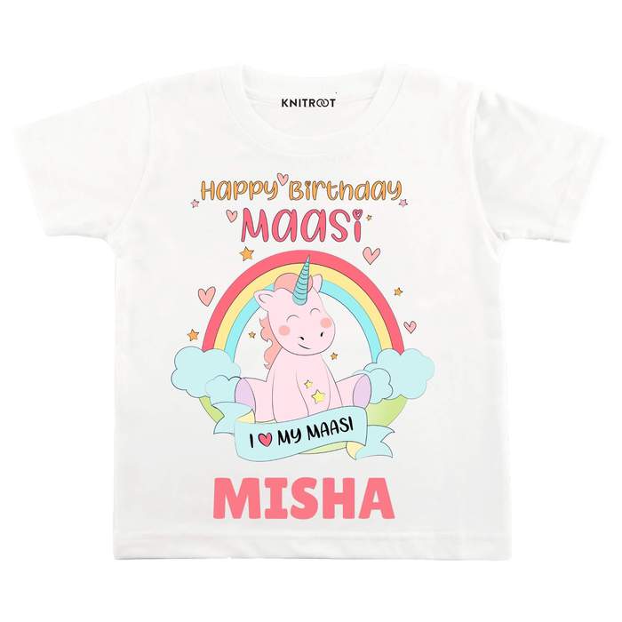 Happy Birthday Maasi T-shirt