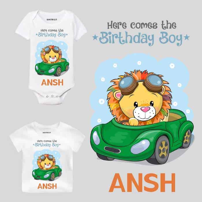 Here Comes The Birthday Boy Baby Wear Toddlers first birthday clothes
