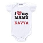 I Love My Mamu Baby Wear