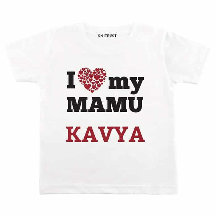 I Love My Mamu T-shirt
