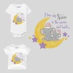 I Love My Nanu To The Moon And Back Baby Outfit