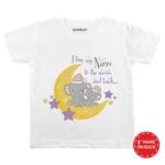 I Love My Nanu To The Moon And Back Baby Outfit