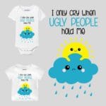 humorous baby onesies