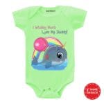 I Whaley Much Love My Daddy Baby Wear