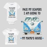 I am Going To My Mamu's House Baby Wear