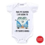 I am Going To My Mamu’s House Baby Wear