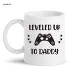 Leveled Up To Daddy Mug