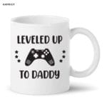 Leveled Up To Daddy Mug