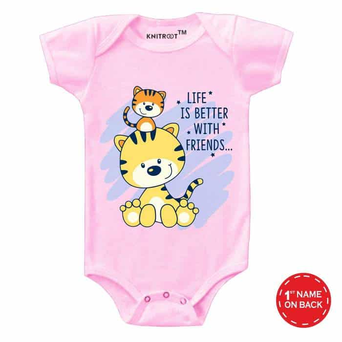 Life Is Better With Friends... Onesie (Pink)