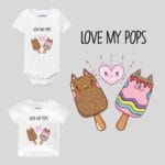 Love My Pops Baby Wear