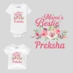 Mami's Bestie Baby Outfit