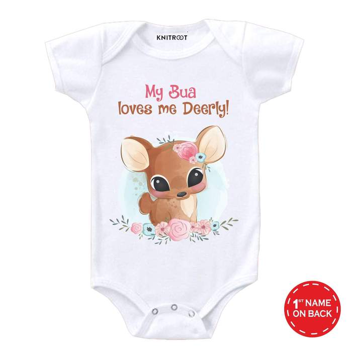 My Bua Loves Me Deerly! Onesie