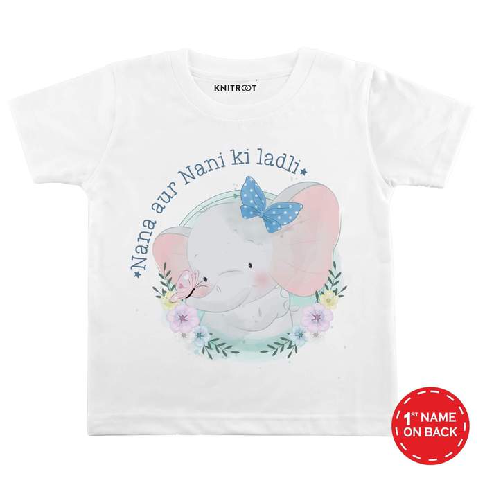 Nana Aur Nani Ki Ladli T-shirt