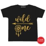 One Wild Glitter Design Baby Wear