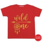 One Wild Glitter Design Baby Wear