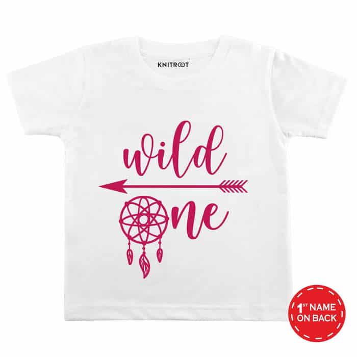 One Wild Glitter Design T-shirt