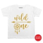 One Wild Glitter Design Baby Wear