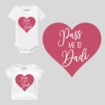 heart print t shirt