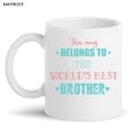 World's Best Brother Mug