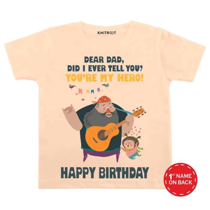 You're My Hero! T-shirt (Peach)