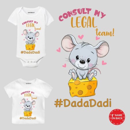 Legal Team Dada Dadi Baby Outfit