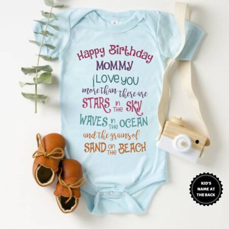 Happy Birthday Mommy Baby Wear