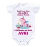 Can’t Keep Calm It’s My First Magical Diwali Baby Wear