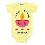 Happy Diwali Diya Baby Wear
