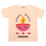 Happy Diwali Diya Baby Wear