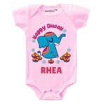 Happy Diwali Theme Baby Wear