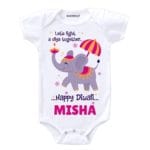 Let’s Light a Diya Together Happy Diwali Baby Wear