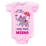 Let’s Light a Diya Together Happy Diwali Baby Wear